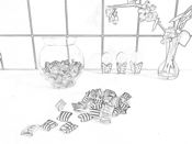 Candies coloring picture Candies coloring picture