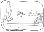 Cows coloring picture Cows coloring picture
