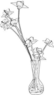 Flowers in a vase Flowers in a vase