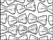 Bows pattern Bows pattern