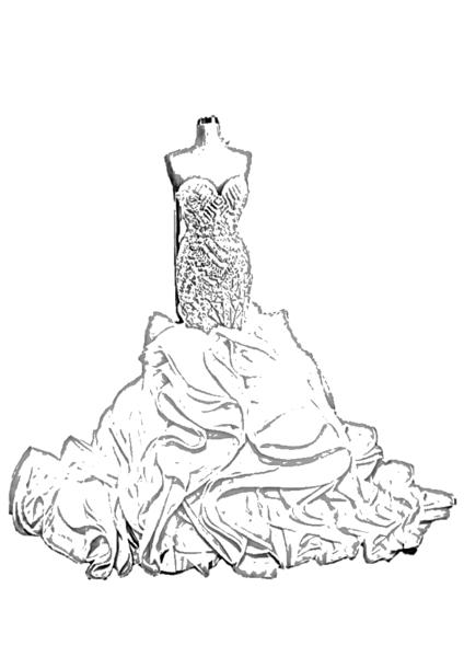 Mermaid wedding dress
