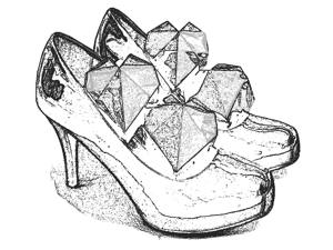 Heart Boxes in Shoes Heart Boxes in Shoes