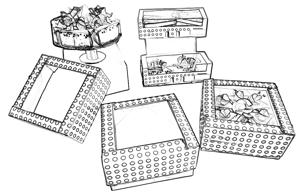 Cakes and cake boxes Cakes and cake boxes