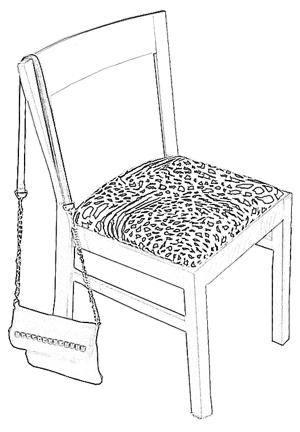 Tigerprint chair