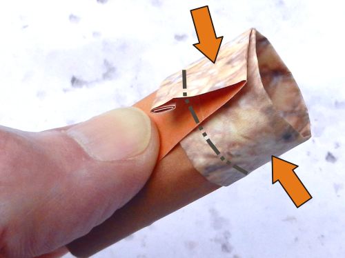 Eikels van papier maken Eikels van papier maken