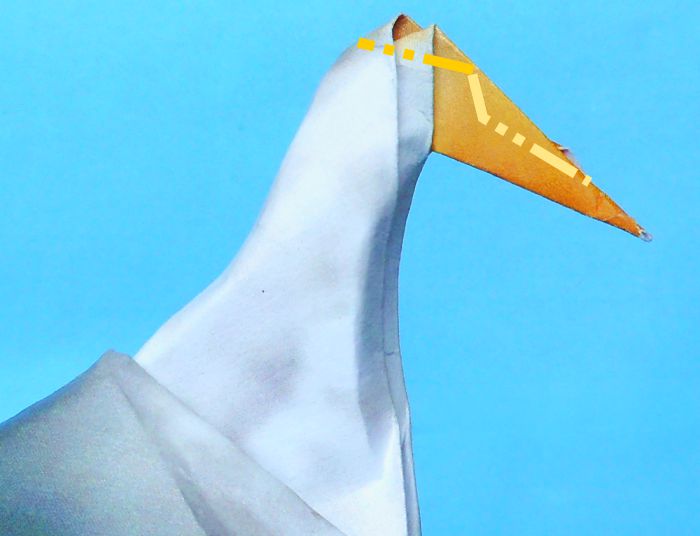 Origami Albatros vouwen Origami Albatros vouwen