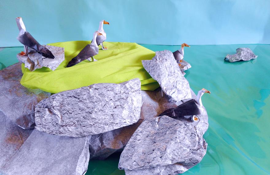 Origami Albatrossen Origami Albatrossen