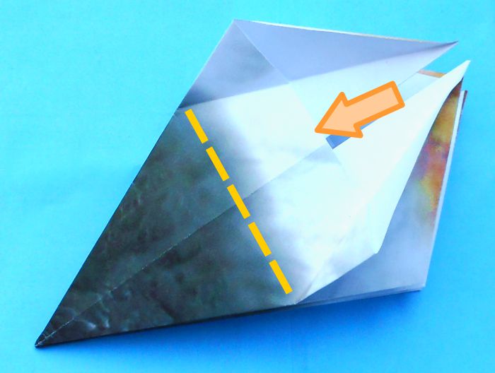 Origami Albatros vouwen Origami Albatros vouwen