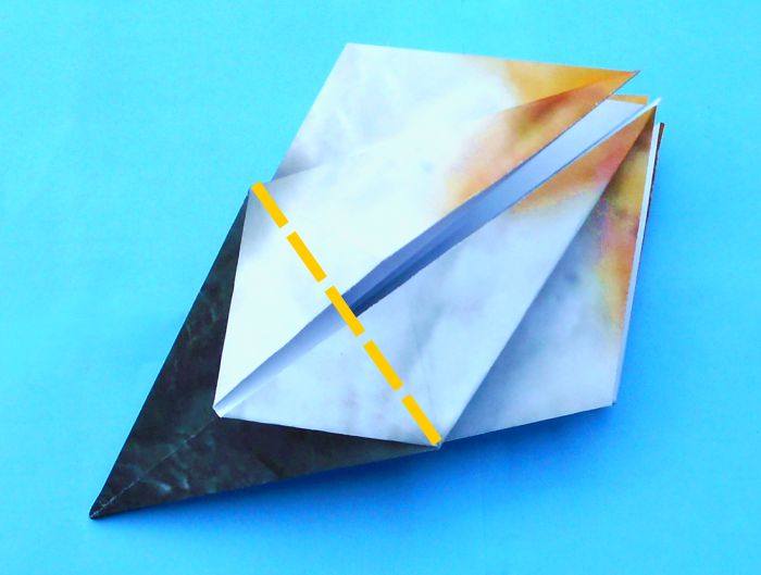 Origami Albatros vouwen Origami Albatros vouwen