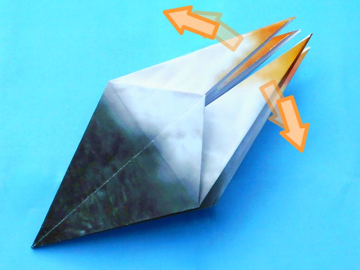 Origami Albatros vouwen Origami Albatros vouwen