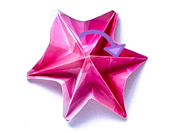Make an Origami Allium Flower
