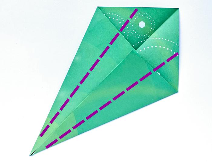 Make an Origami Allium Flower