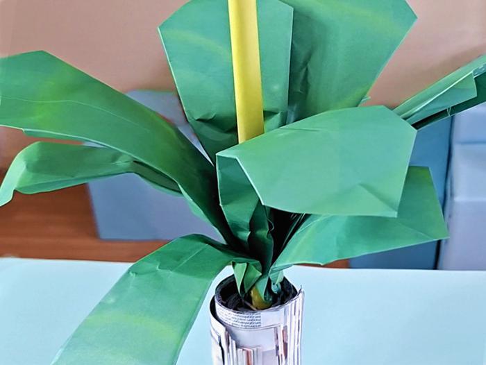 Make an Origami Allium Flower