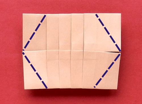 origami Ankylosaurus diagrams