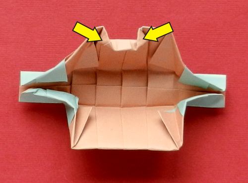 origami Ankylosaurus diagrams