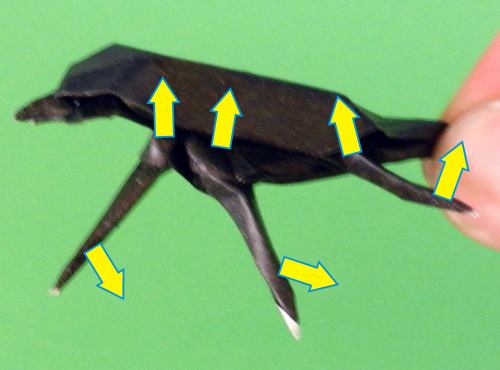 Fold an Origami Ant