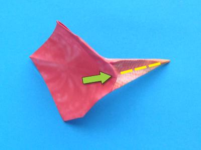 Fold an Origami Anthurium