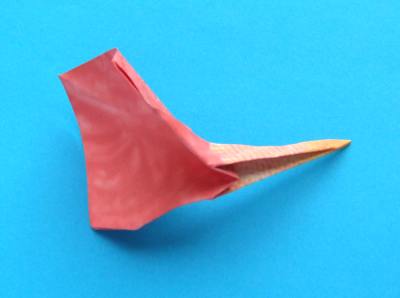 Fold an Origami Anthurium