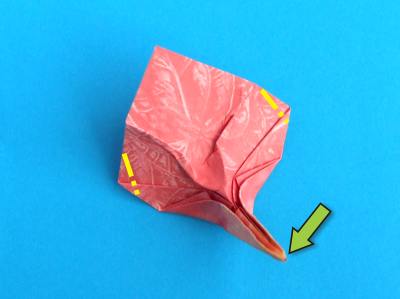 Fold an Origami Anthurium