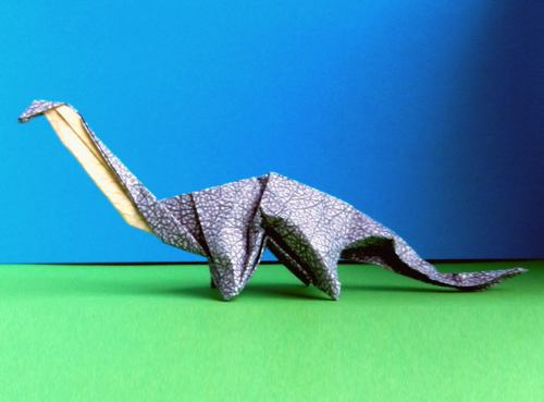 origami Apatosaurus
