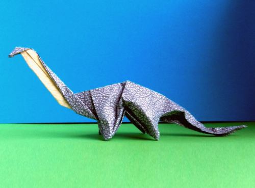 origami dinosaurus