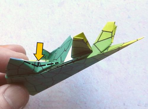 Origami Archelon folding instructions