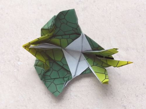 Origami Archelon folding instructions