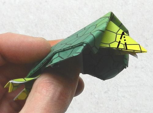 Origami Archelon folding instructions