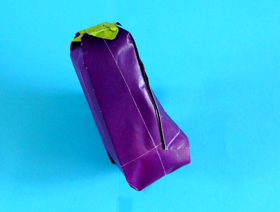 Origami Aubergine