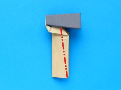 een hakbijl van papier knutselen een hakbijl van papier knutselen