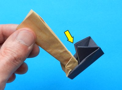 een hakbijl van papier knutselen een hakbijl van papier knutselen