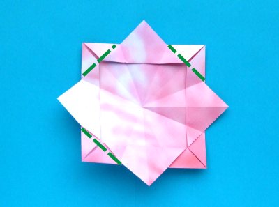 diagrams for an origami azalea flower diagrams for an origami azalea flower