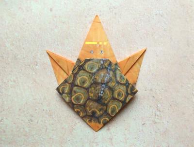 een baby schildpad van papier maken een baby schildpad van papier maken
