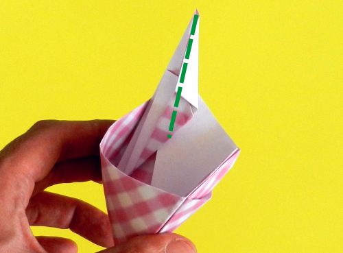 Fold an Origami bag