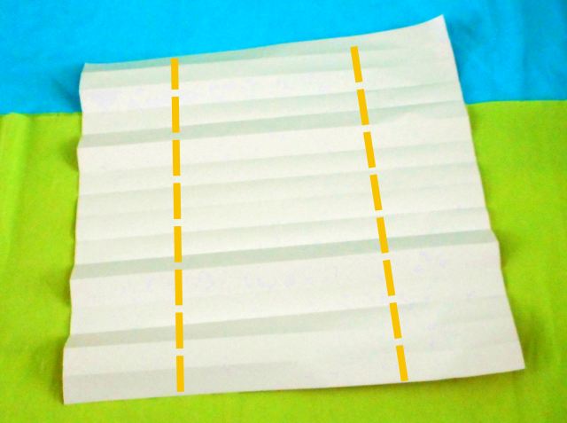 Origami tasje maken
