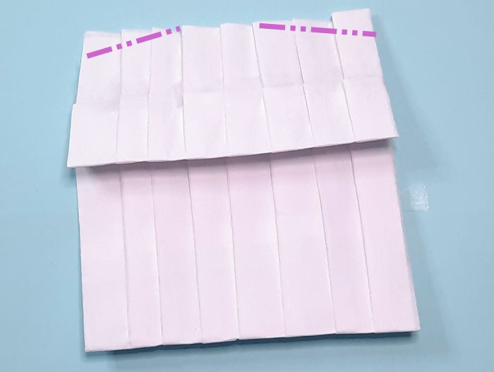 Jurk van crepepapier maken Jurk van crepepapier maken