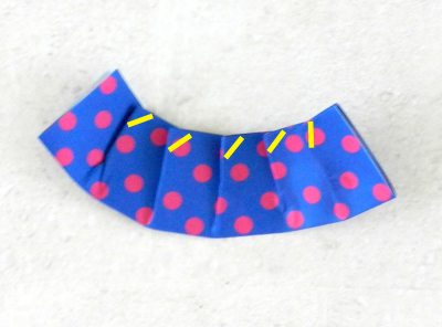 origami balloon skirt folding instructions