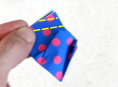 origami balloon skirt folding instructions