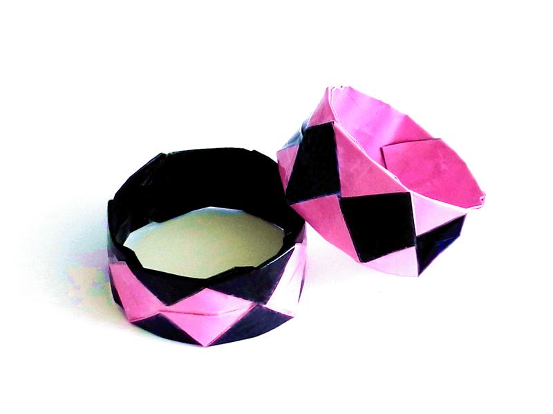 Origami Bangles