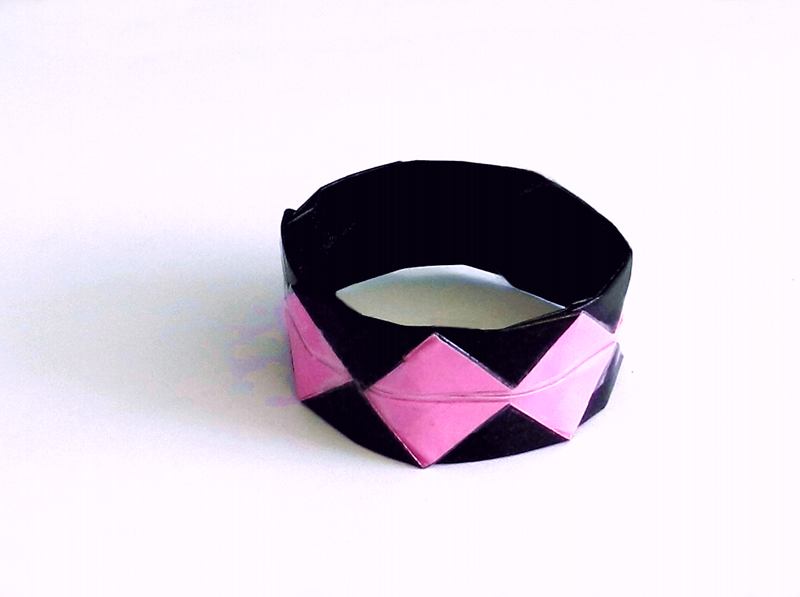 Origami bangle