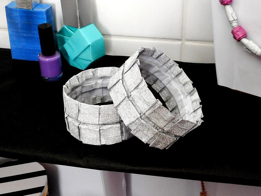 Origami armbanden