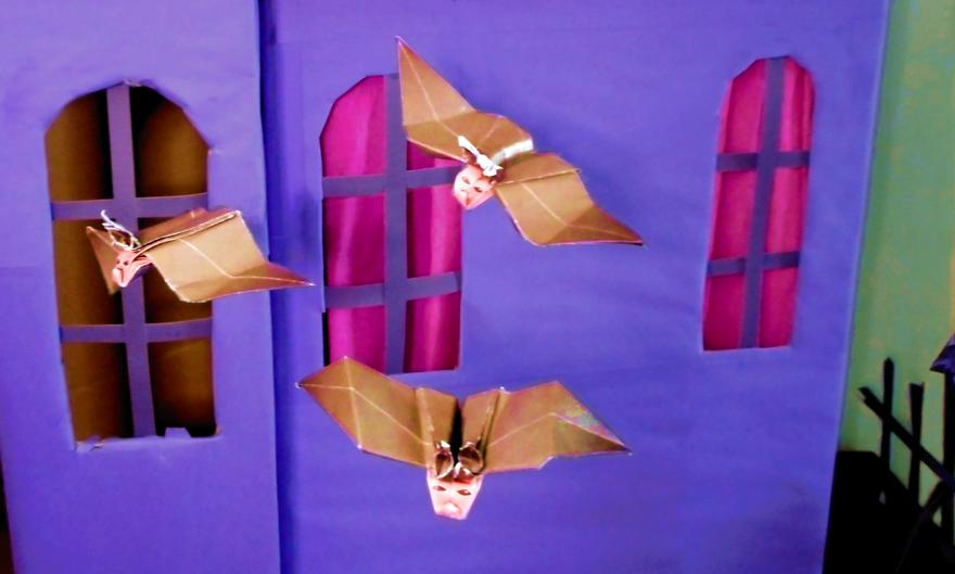 Origami vleermuizen Origami vleermuizen