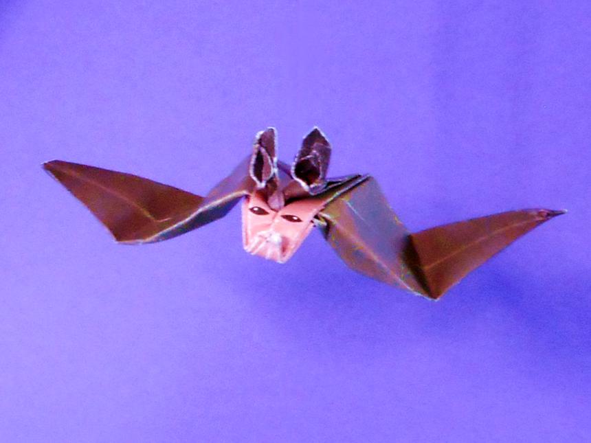 Origami Vleermuis