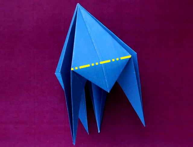 Origami Batman maken Origami Batman maken