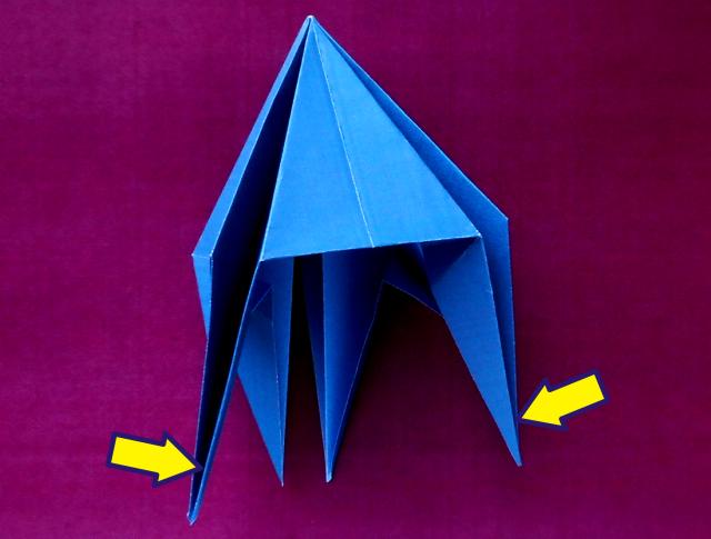 Origami Batman maken Origami Batman maken