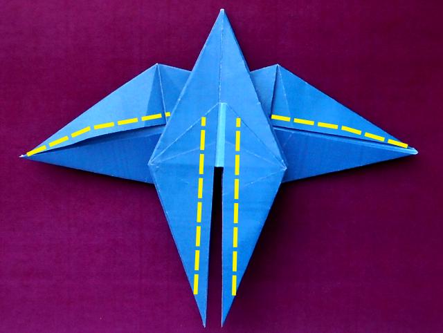 Origami Batman maken Origami Batman maken