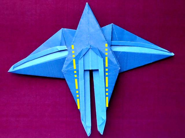 Origami Batman maken Origami Batman maken