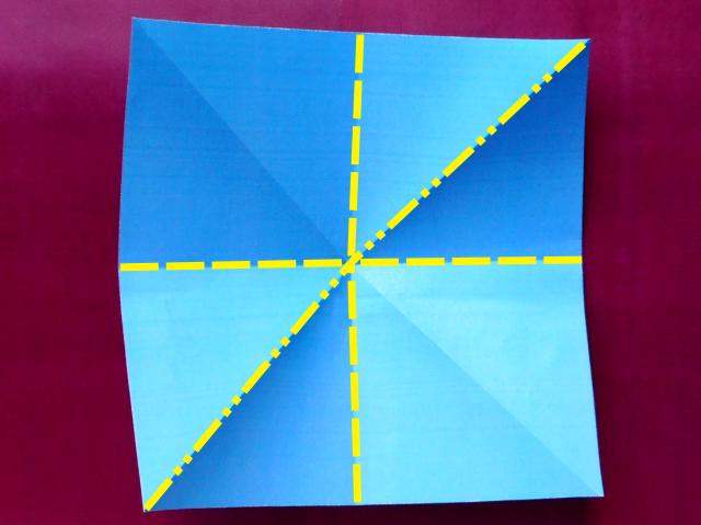 Origami Batman maken Origami Batman maken