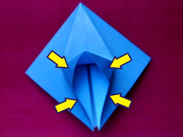 Origami Batman maken