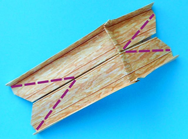 Origami strandstoel maken Origami strandstoel maken